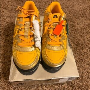 Nike Kids Gold and Yellow Sneakers